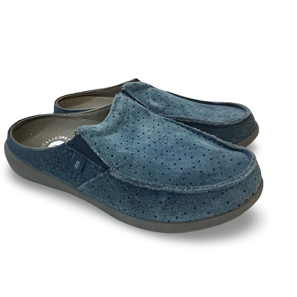 Revealing Siesta Slide Orthotic Shoes in Blue Size 8.5